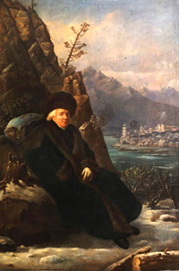Портрет Г.Р. Державина (С. Тончи, 1799 г.)